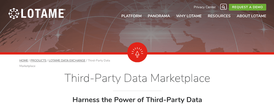 ตัวอย่าง Third Party Data คือ Data-Driven Marketing
