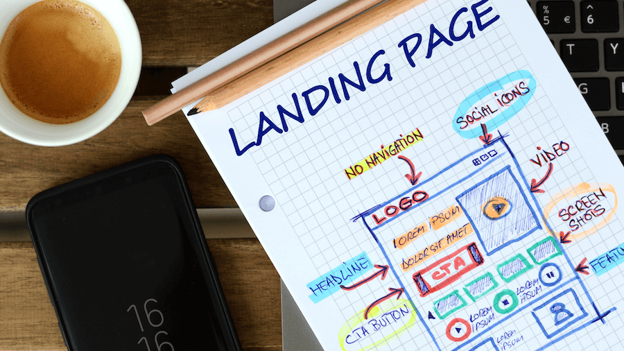 การออกแบบหน้า Landing Page และ Sale Page